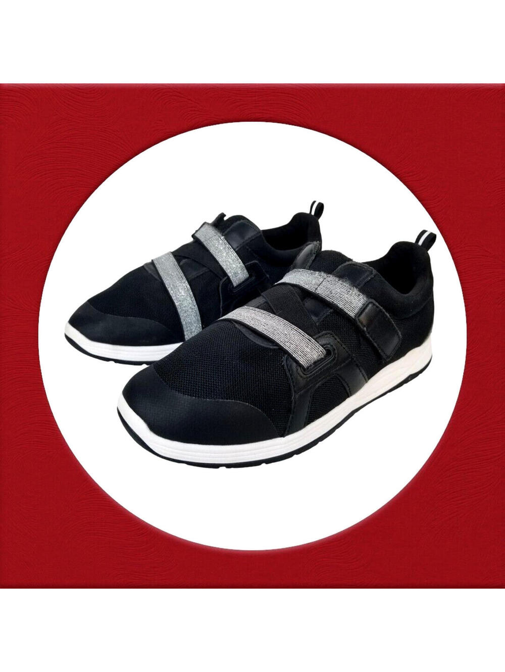 Drew Shoes Zodiac 19169 Women's Athletic Shoe Size 10W,black, White.